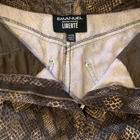 90s faux snakeskin jeans - Picture 7 of 8